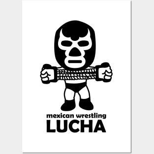 LUCHA#23mono Posters and Art